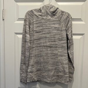Lululemon heather Gray hoodie 12